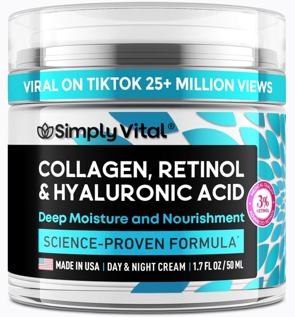 SimplyVital Face Moisturizer Collagen Cream